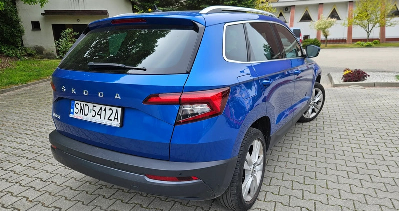 Skoda Karoq cena 87800 przebieg: 120000, rok produkcji 2019 z Rybnik małe 781